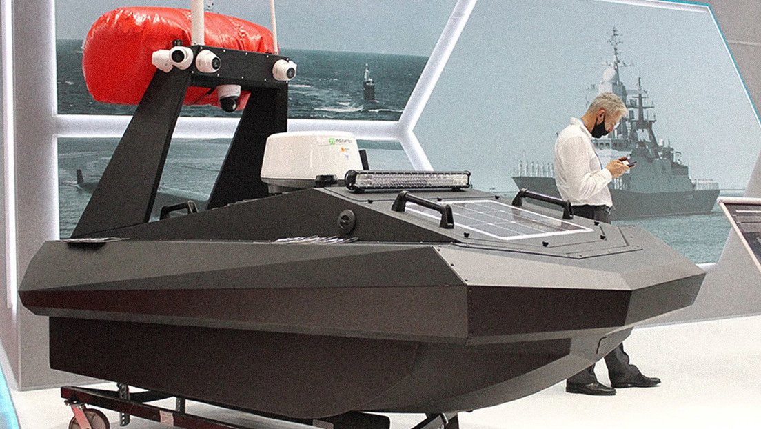 Rusia desarrolla un dron naval