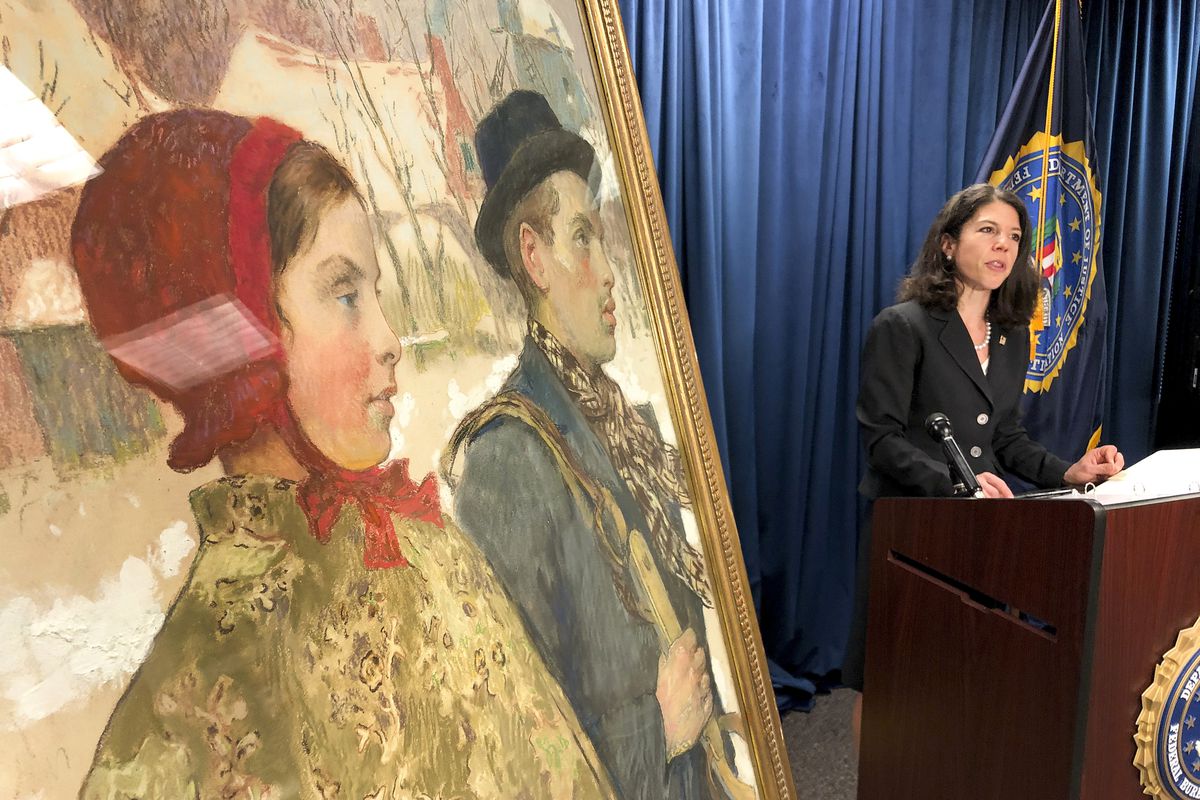 El FBI recuperó una pintura robada por los nazis que estaba exhibida en Nueva Yorkla hipoteca de su casa y el gobierno no logra desalojarlo