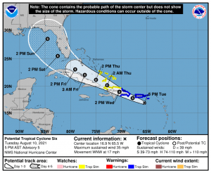 COE emite alerta roja para El Gran Santo Domingo y otras siete provincias