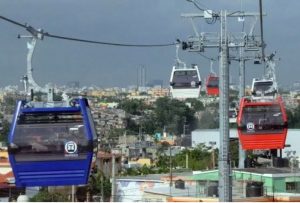 Suspenden servicios del Teleférico de Santo Domingo por Fred