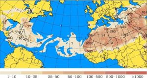 Polvo del Sahara mantiene temperaturas elevadas en el país
