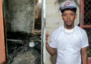 Joven de 20 años muere carbonizado en incendio en Pepillo Salcedo