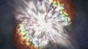 Explosión de una supernova