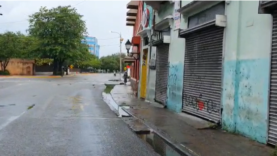 Ambiente en la ciudad tras paso de Grace