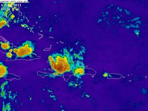 Continuarán las lluvias por vaguada y onda tropical