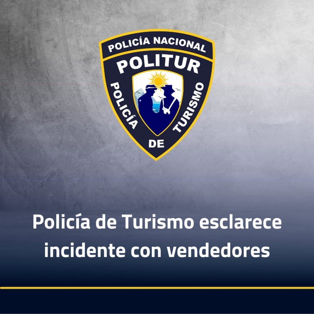 Policía turística esclarece incidente con vendedores en playa de Bávaro