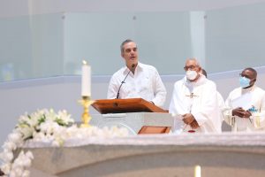 Luis Abinader dice que siempre apoyará a la Iglesia