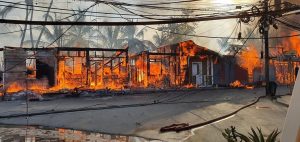 Incendio afecta zona turísticas en Samaná