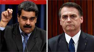 Maduro llama "imbécil" a Bolsonaro por comentarios sobre las vacunas