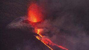 El volcán Cumbre Vieja es 