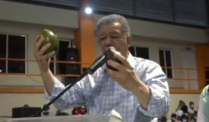 Leonel compara al PLD con un aguacate chiquito y descolorido