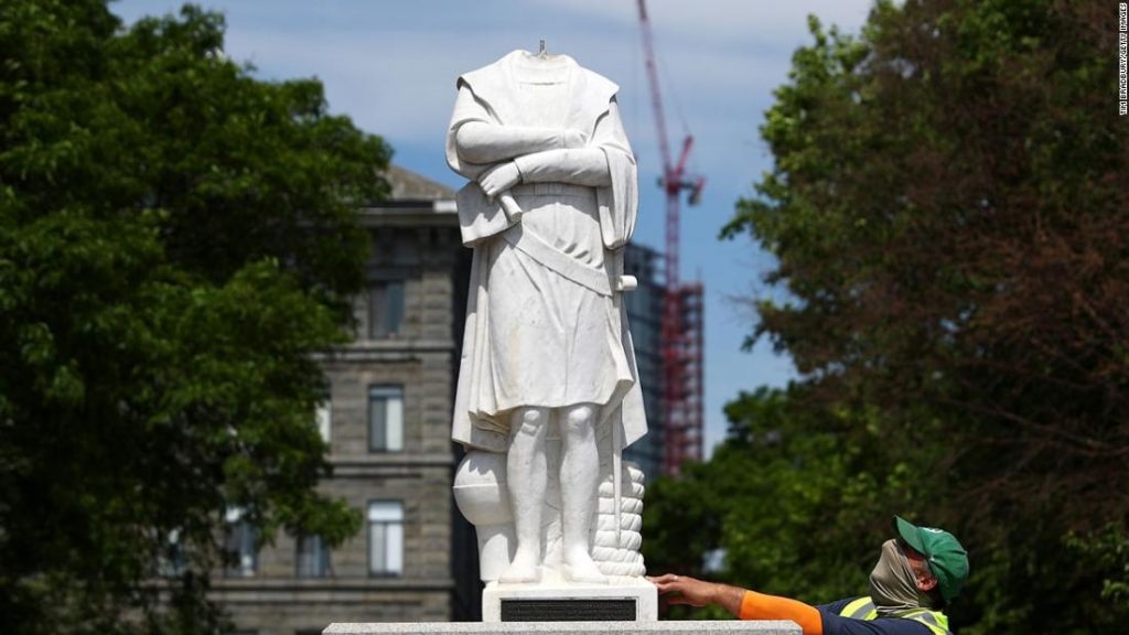 Cristóbal Colón pierde amigos y estatuas en Estados Unidos