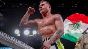 Canelo Alvarez cumplió lo prometido: Destrozó a Caleb Plant