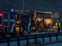 Mueren calcinados en Bulgaria 46 pasajeros de un autobús