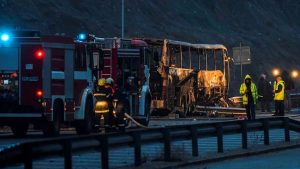 Mueren calcinados en Bulgaria 46 pasajeros de un autobús