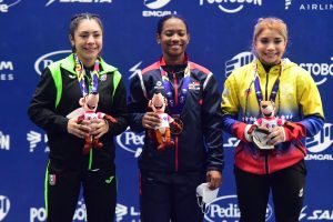 Dahiana se corona con oro y dos récords en pesas; judo gana bronce