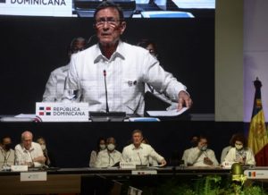 Canciller pide a ministros Iberoamericanos plantear a comunidad internacional un diálogo en Haití por elecciones justas foto Danny Polanco