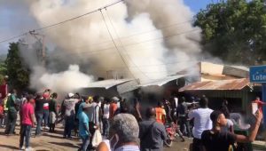 Explota depósito ilegal  de combustibles en Dajabón; dos haitianas resultaron con quemadura graves