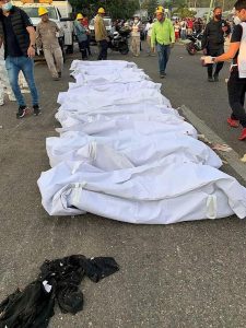 Suben a seis los dominicanos muertos en accidente de migrantes en México