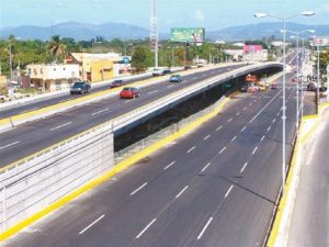El miércoles 29 serán cerrados los pasos a desnivel Santo Domingo con carretera a Samaná, Las Américas con marginal Las Américas (puente seco),