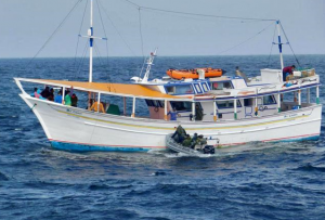 Buscan un barco desaparecido con migrantes venezolanos en mar Caribe