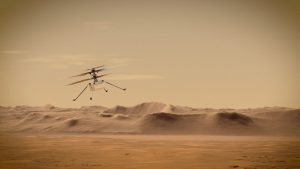 Helicóptero Ingenuity de la NASA completa con éxito su 18.° vuelo sobre Marte