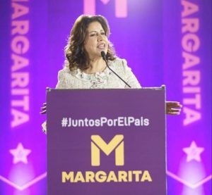 Margarita dice para próximo año tendrá más de un millón de simpatizantes