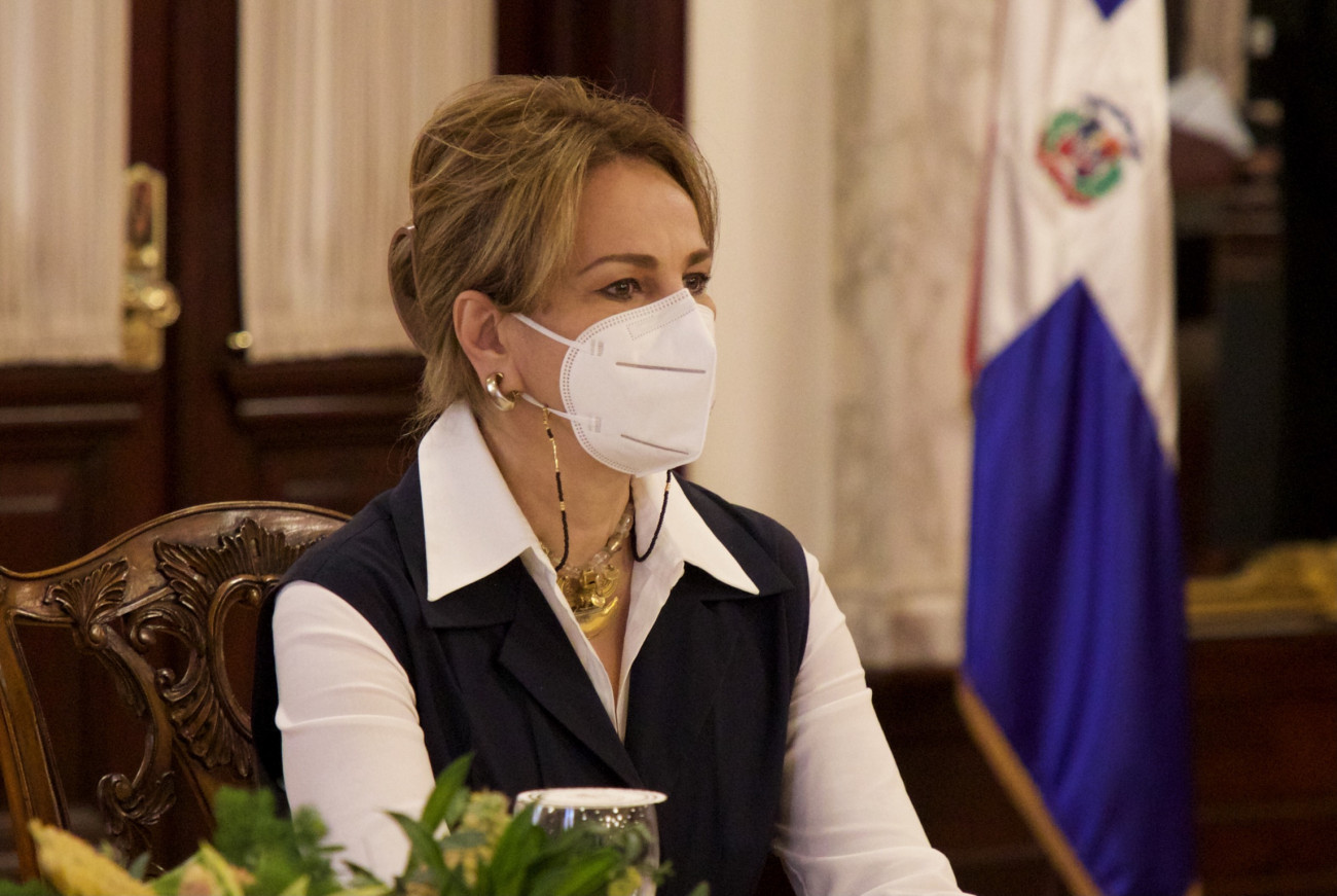 Milagros Germán: "finalmente me agarró el covid”