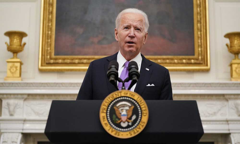 Biden culpa del asalto al Capitolio a Trump, sus "mentiras" y su "ego"