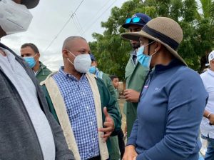 Alcalde de Montecristi realiza levantamiento lugares afectados por lluvias