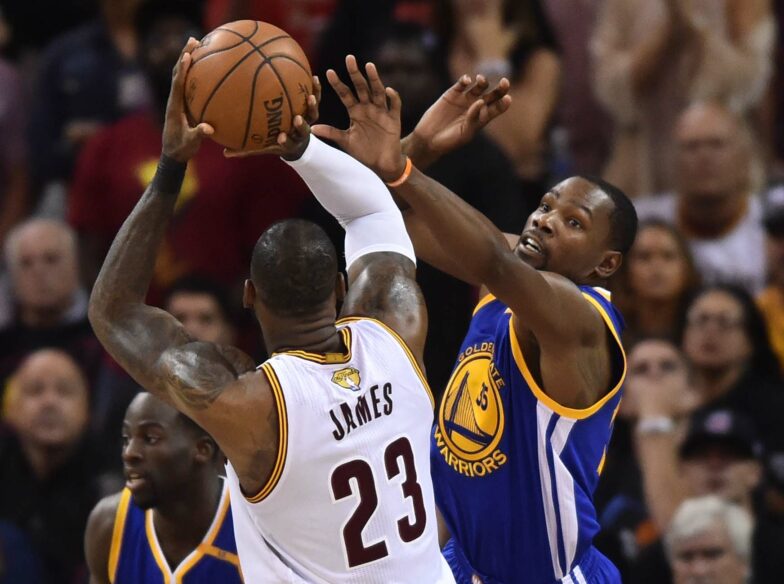 LeBron James y Kevin Durant capitanes en Juego de las Estrellas de NBA