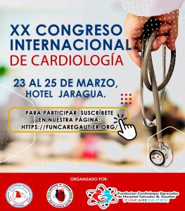 Invitan a participar del Vigésimo Congreso Internacional de Cardiología