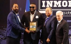 David Ortiz es exaltado al Pabellón de la Fama de la Serie del Caribe