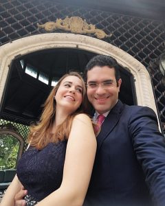 Jean Suriel junto a su esposa Marlene Guillén Nazario