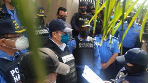 Expresidente hondureño capturado tras petición de EEUU por narcotráfico FOTO: tunotacom