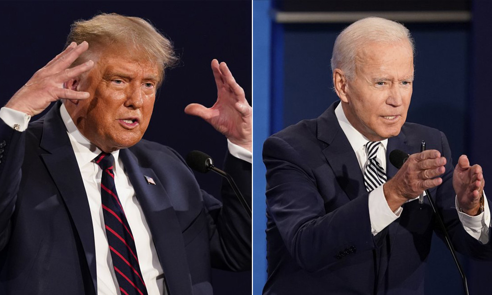 Trump afirma EE.UU se está yendo al infierno" bajo el mandato de Biden