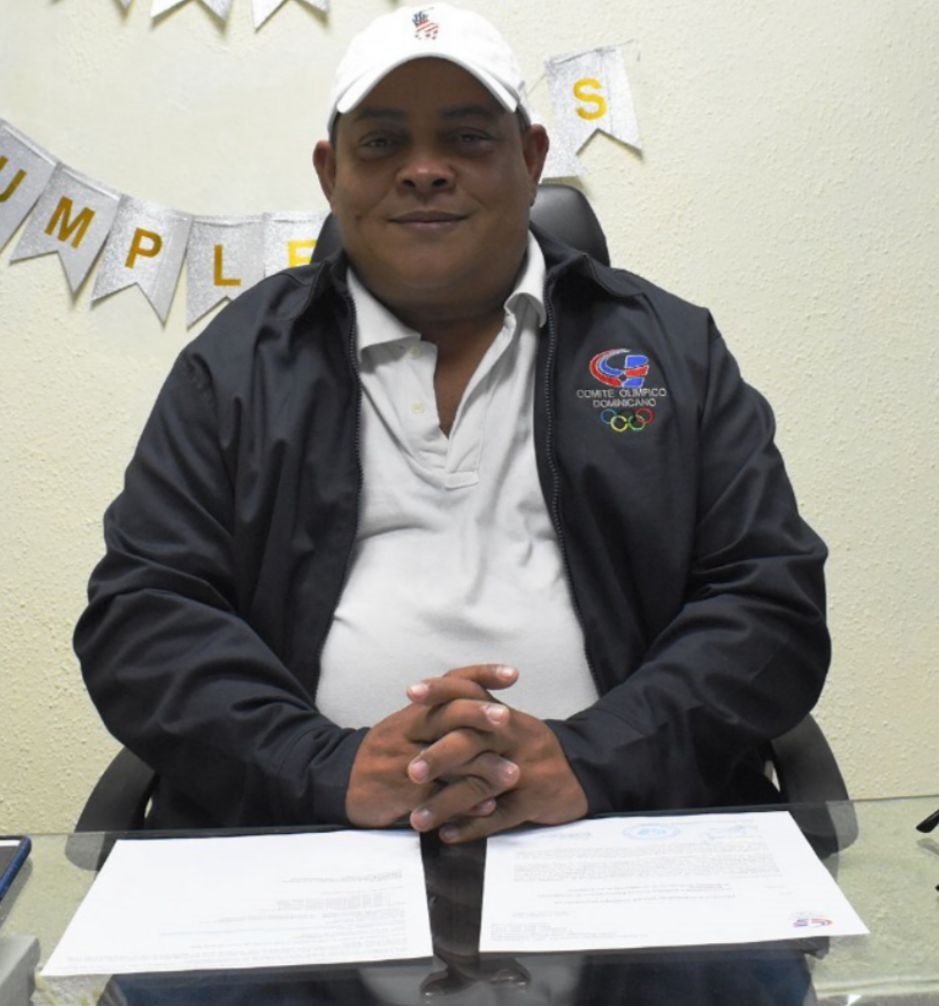 Franklin De La Cruz, presidente de la Federación Dominicana de Triatlón
