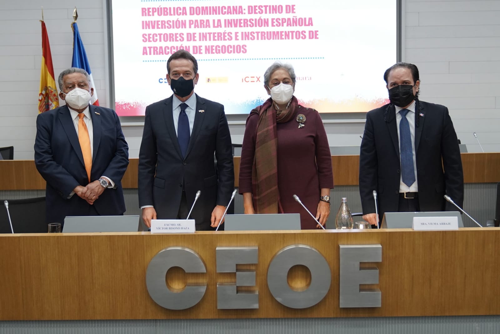Ito Bisonó asegura en RD están condiciones para que españoles inviertan