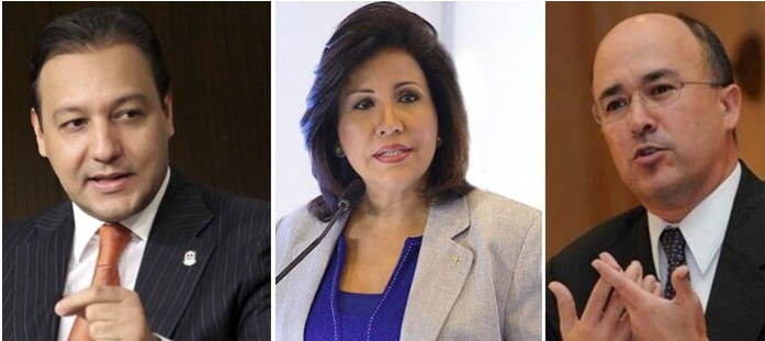 Aspirantes a la candidatura de la presidencia por el Partido de la Liberación Dominicana (PLD)