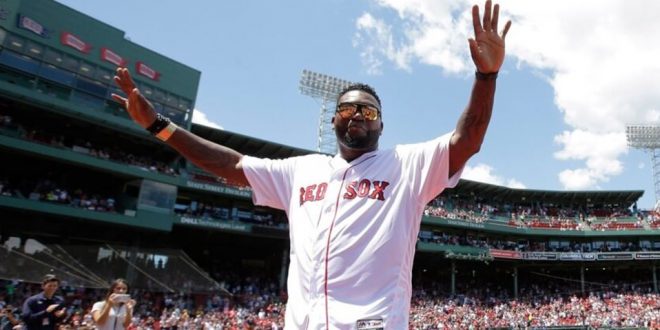 David Ortiz en el Salón de la Fama