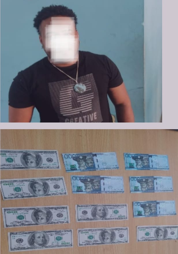 Detienen hombre con dólares y pesos dominicanos supuestamente falsos
