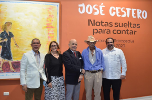 Cultura inaugura exposición ‘Notas sueltas para contar’, del artista José Cestero