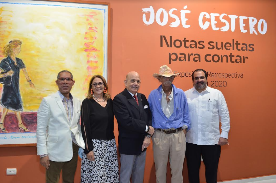 Cultura inaugura exposición ‘Notas sueltas para contar’, del artista José Cestero