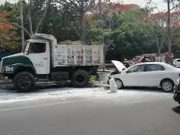 Una mujer muerta y dos heridos en accidente de tránsito en Barahona