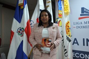 Altagracia Tavárez,, secretaria de Asuntos Municipales del Partido Revolucionario Dominicano