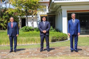 Abinader y presidentes de Costa Rica y Panamá acuerdan trabajar