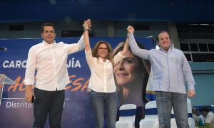 David Collado, Carolina Mejía, José Ignacio Paliza