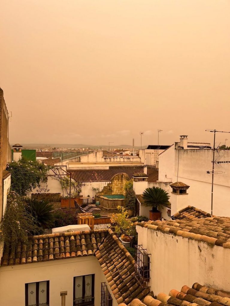 Polvo del Sáhara cubre parte de España y deja un aire en extremo desfavorable
