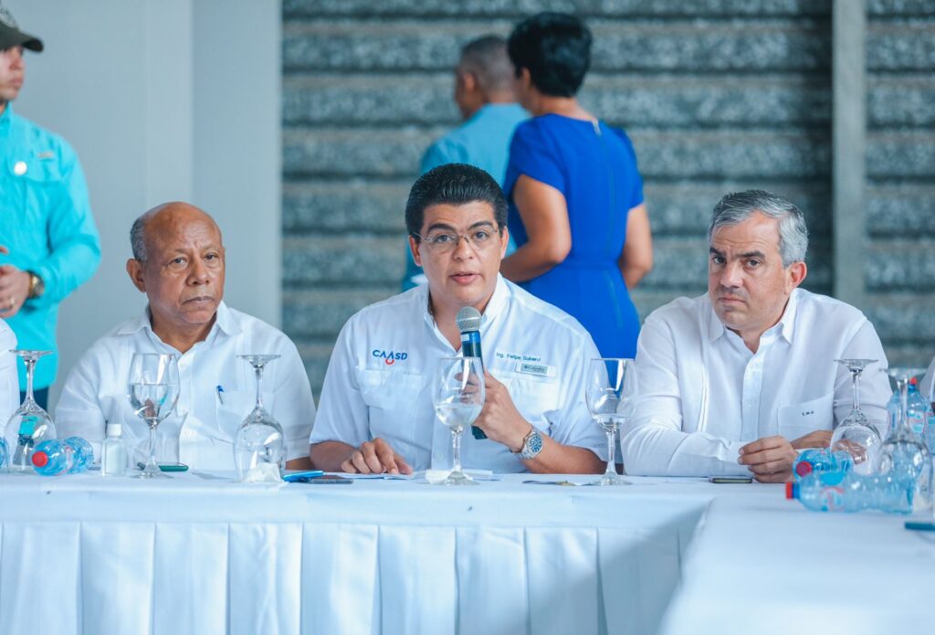 El titular de la CAASD informó la conclusión de los trabajos en la red de distribución de agua potable, en el sector Juan Guzmán de Manoguayabo, en el municipio Santo Domingo Oeste.