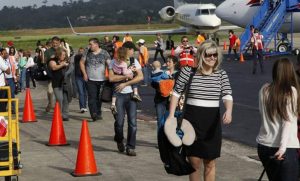 Más de 600 mil turistas llegaron al país durante el mes de marzo